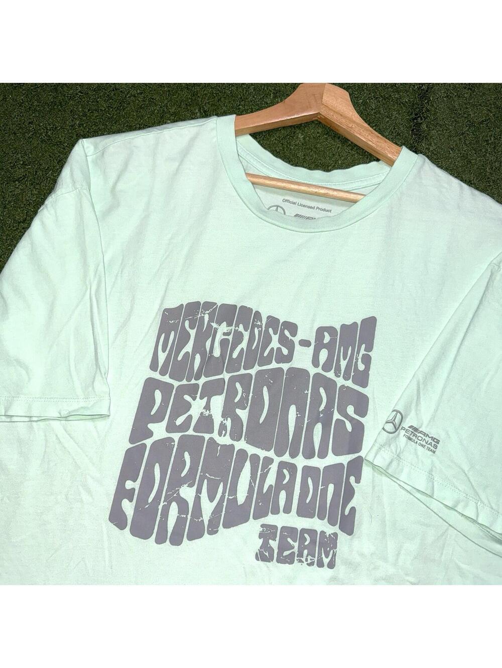 Mercedes AMG Benz Petronas Formula One Team Graphic Tee XXL F1 racing Streetwear